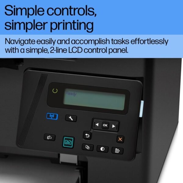 HP Laserjet Pro M126nw All-in-One B&W Printer for Home: Print, Copy, & Scan, Affordable, Compact, Easy Mobile Printing - Image 5