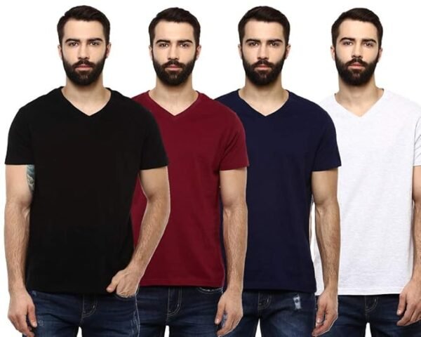 Aventura Outfitters Men's Regular Fit T-Shirt (Pack of 4)